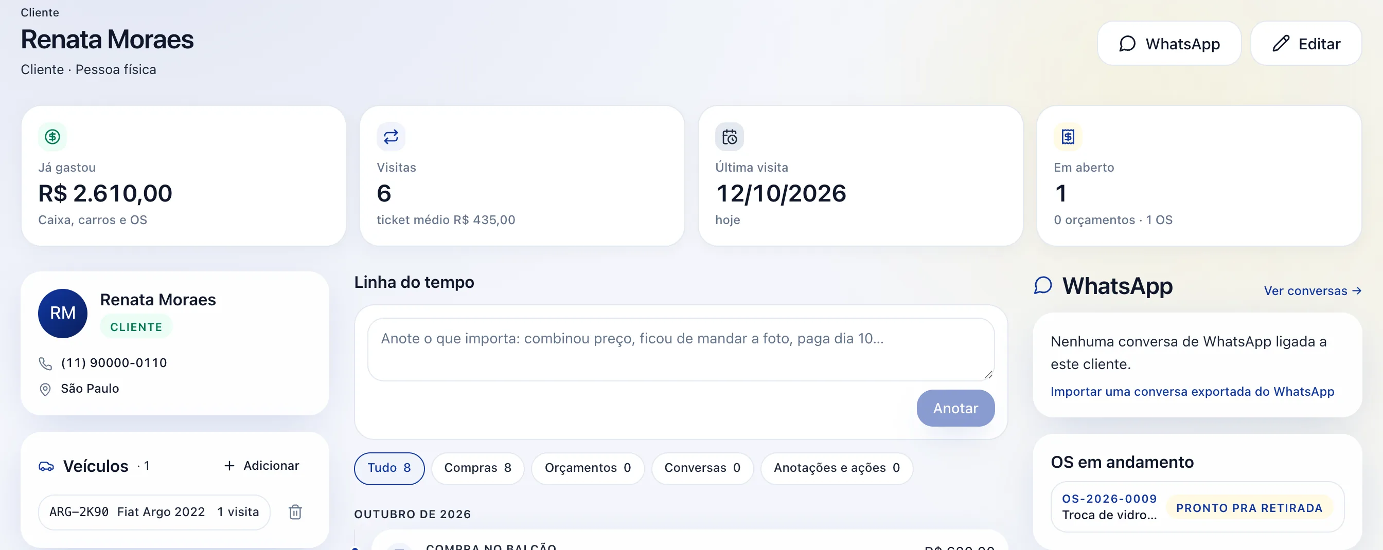 Veja a ficha
