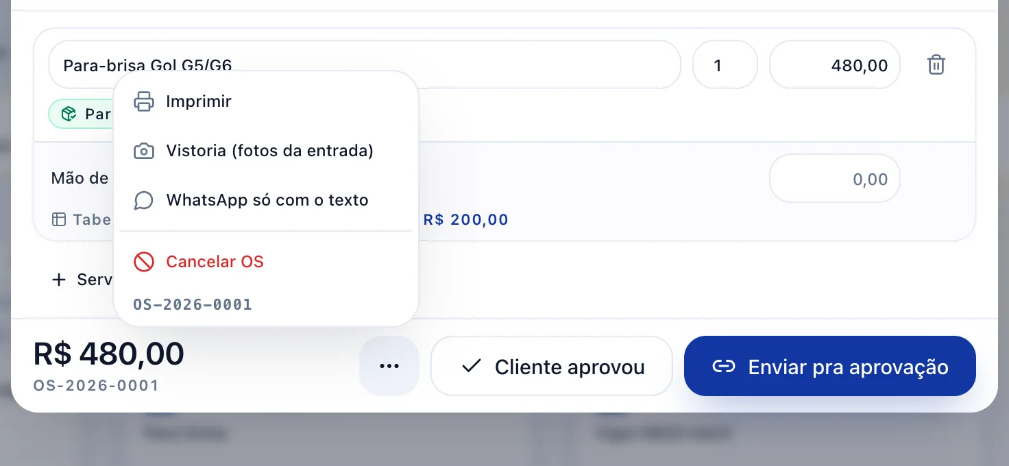 Toque em Imprimir