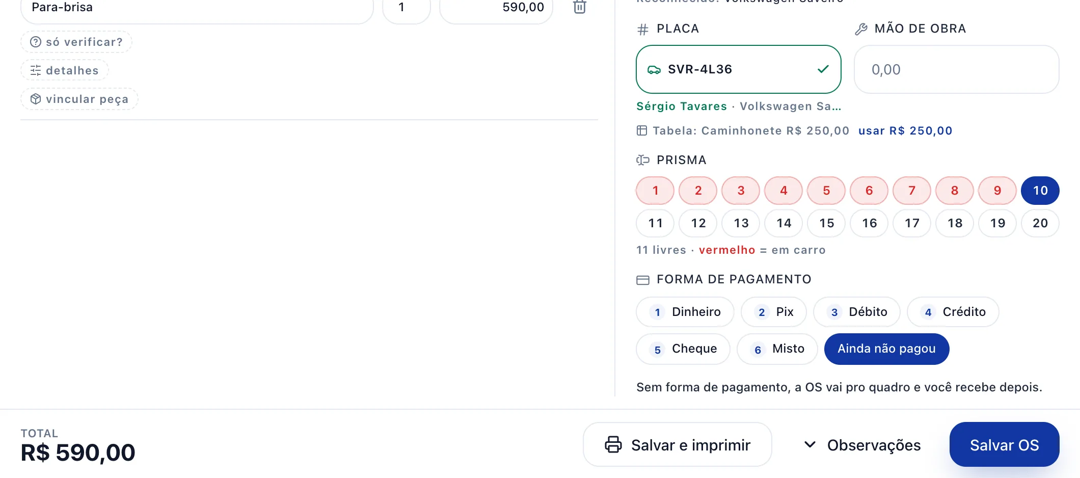 Salve a OS